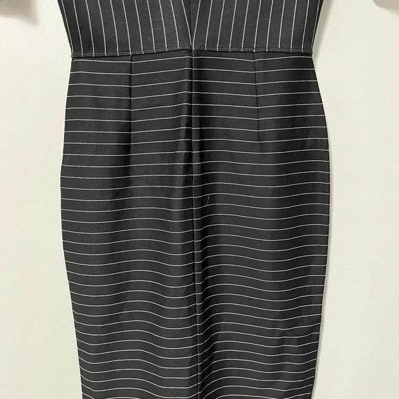 InWear Ivonnel  Pinstripe Short Sleeve Sheath Dress - Picture 10 of 14